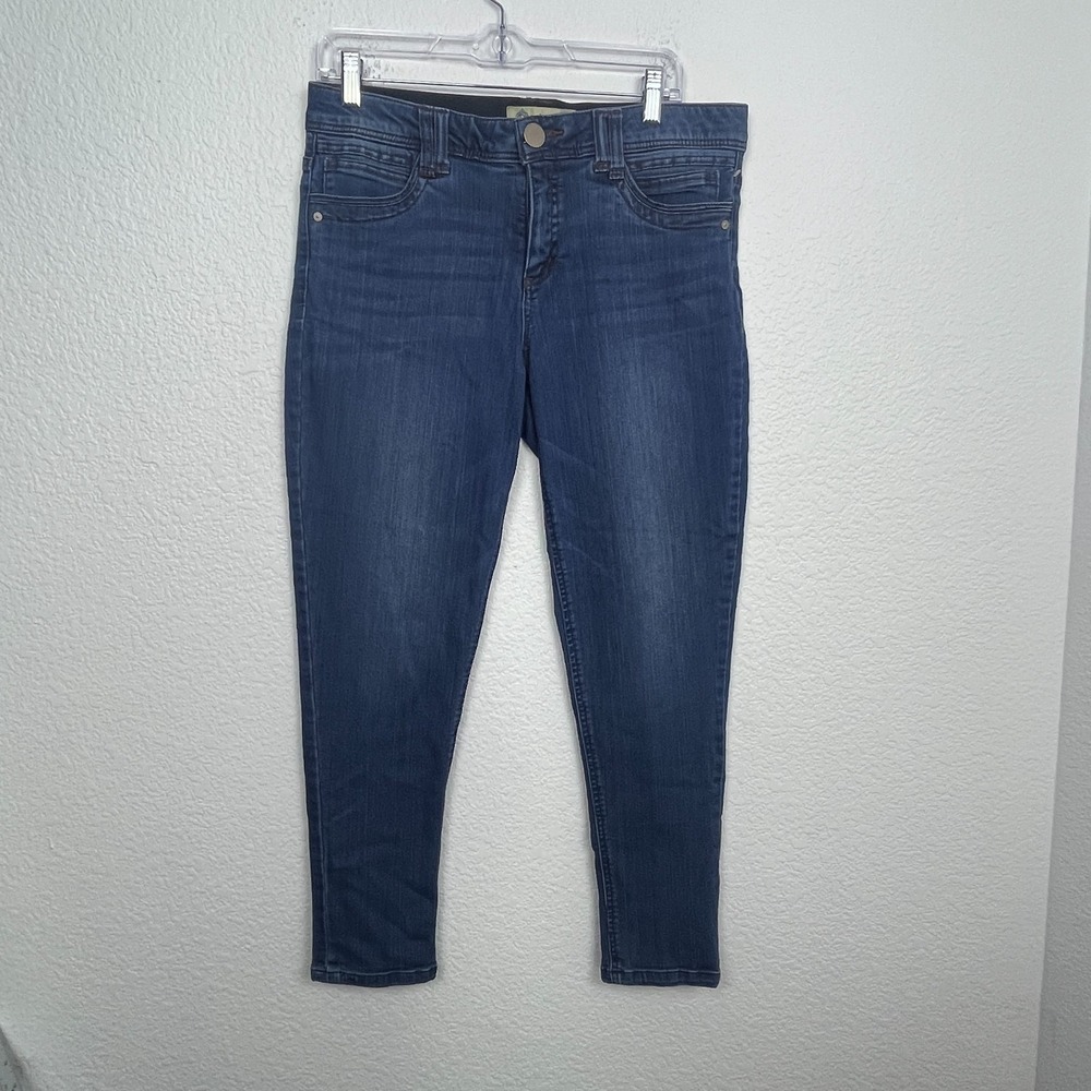 Democracy Ab Technology Skinny‎ Jeans Womens 10 Blue Denim Cotton Stretch Casual